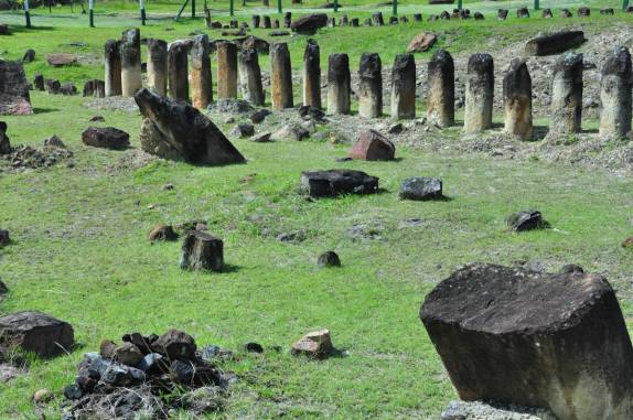 Construção neolítica em Villa de Leyva, na Colômbia. As pedras servem para medir a luz do sol e o início das estações